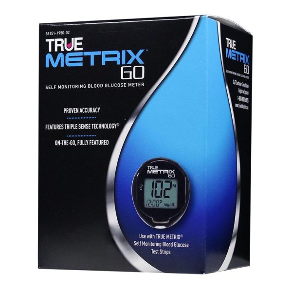 Trividia TRUE Metrix® Go Blood Glucose Test Meter Kit on Sale